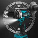 Kamolee 13mm Pro Large Torque 650NM Brushless Electric Impact Drill 3 in 1 Electric Cordless Screwdriver For Makita 18v Battery