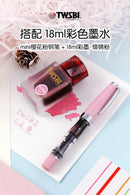 Limited TWSBI Diamond 580 Mini Edition Sakura Pink Fountain Pen Ink Gift Box Set Perfect For Girls Spring Writing Business Gift