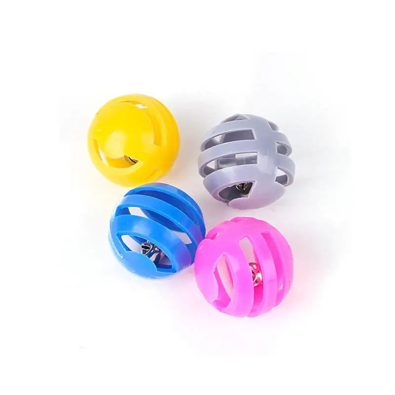 1PCS Plastic Toy Ball Tasteless Pet Products Fashionable Random Color Ball Environmental Friendly Cat Supplies Beautiful