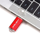 JASTER USB-Flash-Laufwerke 64 GB 32 GB Metall 16 GB USB 2.0 8 GB Schwarz 4 GB Speicherstick Pendrive Kostenloses individuelles Logo Werbegeschenk Schlüsselring
