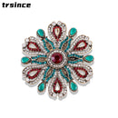 High Quality Fashion Baroque Court Retro Brooch Personality Hollow Badge Corsage High-end Christmas Gift Clothing Accessories
