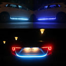 150CM 180CM Scan Start LED Auto Motorhaubenleuchte Tagfahrlicht Universal Flexibel Dynamisch Auto DRL 12V Umgebungslicht
