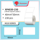 Phomemo M110 Thermischer kabelloser Etikettendrucker Tragbarer Bluetooth-Aufkleber Mini-Drucker Barcode-Etikettenhersteller Preisschilddrucker DIY