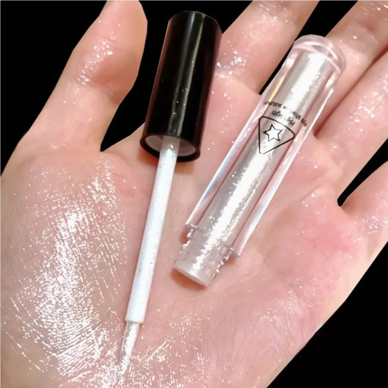 1PC Shimmer and Shiny Waterproof Liquid Glitter Eyeliner Eyeshadow Makeup Metallic Eye Liner Pen Eye Beauty Party Makeup Tools