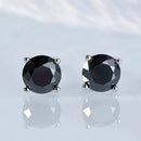 Real 0.1-3CT Test Passed Moissanite Diamond Stud Earrings for Women S925 Silver Platinum Plated Bride Wedding GRA Fine Jewelry
