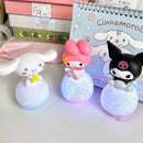 Sanrio Hello Kitty Kuromi Cinnamoroll Nachtlicht leuchtendes Kinderspielzeug Nachttischlampe Anime Kawaii süße Kinder Geschenke