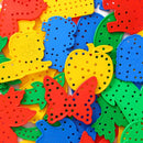 Threading Board Toddler Montessori Toys Lacing Fine Motor Skill Puzzle Educational Activite Enfants Créatif Kinder Spielzeug