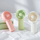 Cute Mini Fan Portable Handheld Fan Lightweight Handy Fan Pocket Size Low Noise Small Electric Fan Student Gift Outdoor Fan 2024