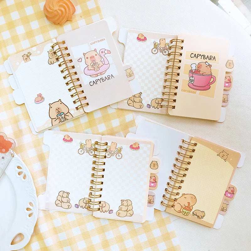 kawaii Stationery office accessories School supplies Mini Portable Notebook Small Notepad For Daily Notes Kids Stationery gift