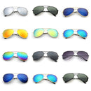 FOENIXSONG Fashion Sonnenbrillen für Damen Herren Piloten-Rund-Verlaufsspiegel Damenbrillen Oculos Lentes Gafas De Sol