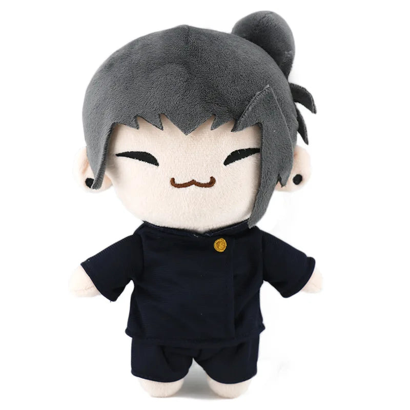 22cm New Gojo Saturo Geto Suguru Jujutsu Kaisen Cosplay Plush Cute Soft Collection Props Birthday Christmas Gift