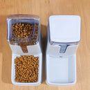 3.5L Pet Automatic Feeder Water Dispenser Cat Drinker Feeding And Watering Food Feed Drinking Bowl For Dogs Cat Accessories