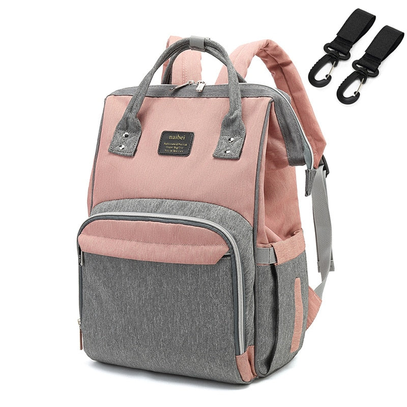 Nappy Backpack Bag Mummy Large Capacity Bag Mom Baby Multi-function Waterproof Outdoor Travel Diaper Bags For Baby Care