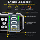 Car Jump Starter With Air Compressor LCD Screen 21800mAh Portable Booster Charger 6000A Powerful Car Battery Starting Devi