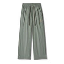 High Quality Summer Thin Men's Straight Tube Loose Ice Silk Wide Leg Casual Pants Breathable Jogging Fitness Baggy Casual Pants