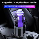 Large Car Cup Holder Expander With Adjustable Base Cup Holder Adapter Multipurpose Car Bottle Cups Organizer Storage Accessories