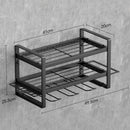 3-Layer Wall Mounted Power Tool Organizer Electric Drill Storage Rack Holder New