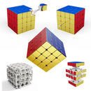 Cyclone Boys Plating 3x3x3 4x4 2x2 Magnetic Magic Cube Toys 3x3 Professional Speed Puzzle Accessories 3×3 4×4 2×2 Cubo Magico