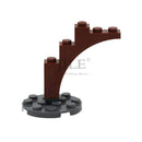 20pcs Moc Brick Arch 1x5x4 Continuous Bow 2339 DIY Classic Building Blocks Compatible branch for tree Assembles Particles