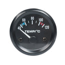 Vehicle Meter 12V Automobile Car Gauge 2" 52mm Water Temp Oil Temp Oil Press Fuel Volts Oil press kg Ammeter Gauge Black Shell