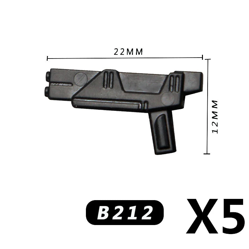 MOC Medieval Accessories Building Blocks Military Soldiers Shoulders Armor Blaster Helmets Weapons War Bricks Children Toys B038