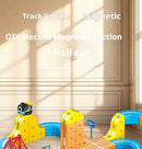New Children'S Educational Electric Magnetic High-Speed Train Magic Track Cube Diy Magnetic Assembly Toy For Boys And Girls