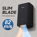 AIKE Mini Portable Hand Dryer Household Automatic Wall Hand Dryers Bathroom Drying Hands Quickly 10-15s ABS Material AK2822