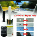 2x 3ml Windshield Glass Repair Solution Practical Long Crack Repair Liquid Set Automotive Glass Repair Tools Crack Repair Fluid