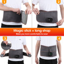 Cordless Hot Waist Belt Massager Lower Back Support Lumbar Protector Back Heated Vibration Massage Waist Brace Relief Pressure