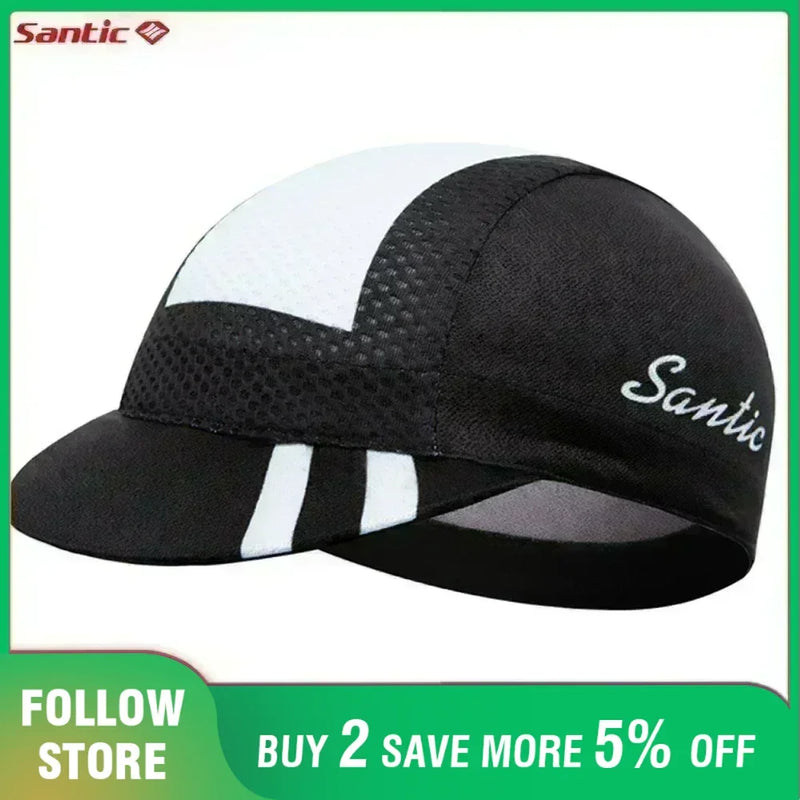 Santic Cycling Cap Outdoor Riding Sunscreen Sports Cap Spring Summer Quick Perspiration Breathable Free Size W0P059