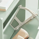 SoBuy FSR100 4 flap shoe rack 8 shelf surface shoe cabinet narrow shoe chest of drawers shoe shelf