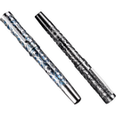 New HongDian D1 Fountain Pen with Screw Cap Iridium Soft Nib EF/F Writing ink pen Office Student Stationery hollow out gift pen