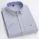 The Oxford Line | 100% Cotton Short-Sleeve Oxford Shirt