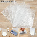 50pcs PE Clear Cushioning Covers Envelope Shockproof Package White Bubble Bag Protective Wrap Foam Packing Bags