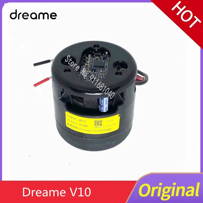 Original Dreame V10 XR Handheld Vacuum Cleaner Motor Spare Parts Accessories VVN3 VVN4 Fan Module V8-G