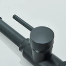 The Minimalist Retractable Kitchen Faucet in Brushed Stainless