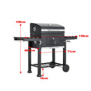 【Breeins】Oven Household Charcoal Large Rack Villa Courtyard American Stove Smoke-grill Bbq