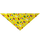 Dog Bandana Fruit Floral Spring Washable Soft Doggy Scarf Kerchief Summer Adjustable for Small Medium Large Dogs Pets
