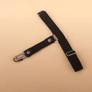 1pc Punk PU Leather Suspenders For Womens Sexy Elastic Anti Slip Leg Garter Belt Thigh High Stocking Sock Clips Accessory