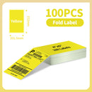 100 pcs Phomemo A6 Size Shipping Labels 100x150mm Thermal Label Stickers Roll for PM-241BT/D520/246S Waybill Printer Labeler