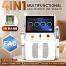 The Titanium Ice | 4-Wave Diode Laser & RF Hair Removal System (755/808/940/1064nm)