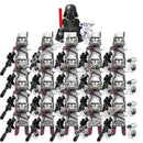 Hot Toys Star Wars 21pcs Republic Commando 501st Building Blocks TV6109 TV6106 Trooper Force 99 Hunter Crosshair Wrecker Brick