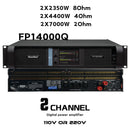 Original brand LOGO FP10000Q Professional Digital Power Amplifier 1x1350W 8OHM High Power Subwoofer Amplifier Line Array Speaker