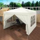 Foldable Canopy 3x3m Garden Tent Camping Pavillon Gazebo Waterproof UV Sun Protection with Carry Bag Sunshade Shelter