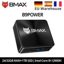 Bmax B9 Power Mini Pc Intel Core I9-12900H 14 Cores Max 5.0Ghz 24Gb 32Gb Ram 1Tb Ssd Wifi 6 Bluetooth 5.2