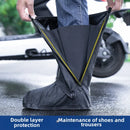 Rain boots for men, waterproof rain boots, non-slip, thickeneded, wear-resistant water shoes, rainy day shoe covers, cycling ...