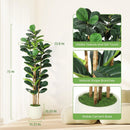 The Evergreen Statement | 5-7ft Artificial Fiddle Leaf Fig Tree