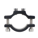 2Pcs Bike Motorcycle Headlight Spotlight Mount Handlebar Fixed Clamp Bracket Clip M5/M6 Screw Aluminum Alloy Front Light Holder