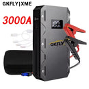 GKFLY 3000A 4000A 6000A Car Jump Starter Power Bank Portable 12V Starting Device Power Car Battery Booster Buster for 10.0L 8.0L