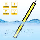 6 Stück superhelle 17 cm LED COB Nebelscheinwerfer Auto DRL LED-Streifen Tagfahrlichtleiste 12V 6500K Auto Innenraum Styling Lampe
